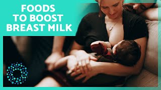 Increase Breast Milk Production FAST 🍼 What Lactating Moms Need to Eat [upl. by Oler]