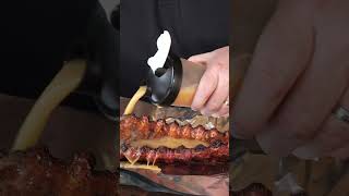 How to Cook Competition Style Ribs on a Drum Smoker shorts ribs [upl. by Polad]