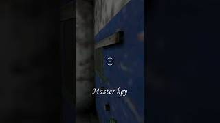 Granny how to take master key without cogwheels shorts [upl. by Ahseeyt]