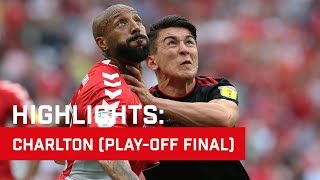 Highlights Charlton v Sunderland PlayOff Final [upl. by Enimajneb]