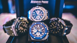 Audemars Piguet Royal Oak watch collection  New Offshore [upl. by Boland]