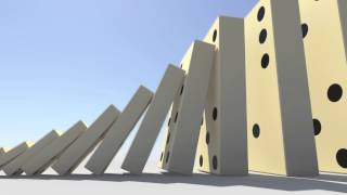 Domino Effect  The largest domino simulation [upl. by Tik407]