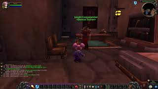 Ironforge Demon Trainer location  WoW Classic [upl. by Kcirdor]