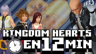 Toda la historia de Kingdom Hearts en 12 minutos [upl. by Eceinehs947]