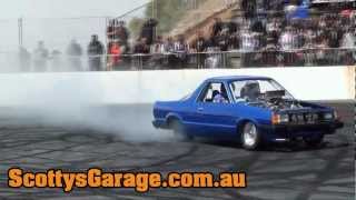 V8 Subaru BrumbyBrat Burnout [upl. by Whitson]