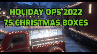 WOT Opening 75 Christmas boxes Holiday Ops 2022 [upl. by Charisse345]