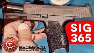 Custom SIG P365  Improved Grip [upl. by Lindy]