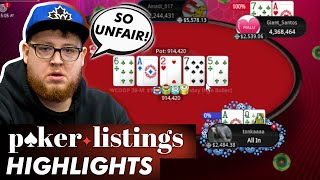 The Best hands of WCOOP 2024 Highlights Part 4 [upl. by Kazimir]