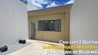 Casa com 2 quartos no bairro Marques Industrial em São Joaquim de Bicas [upl. by Iblehs]