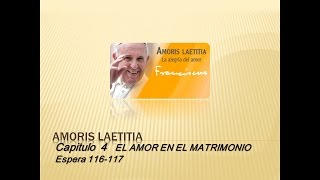 Amoris Laetitia Capitulo 4 Espera 116 y 117 [upl. by Idhem]