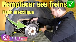 Frein à main électrique⚡️comment remplacer ses plaquettes de freins✅ [upl. by Marga]