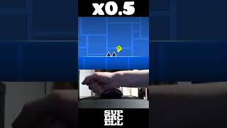 Geometry Dash Supercell x03 speed 😂 shorts [upl. by Zetra]