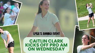 Caitlin Clark’s to tee off at the Pro Am on Wednesday [upl. by Ocirne]