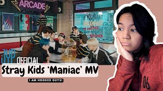 Stray Kids Maniac  REACTION  DAMNN [upl. by Lurlene]