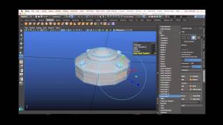 Modeling Made Easy With Maya 2016 Mirroring and Extrusion [upl. by Waldack]