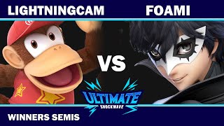 USW 222  Winners Semis  LightningCam Diddy Kong VS Foami Joker  SSBU [upl. by Berfield]