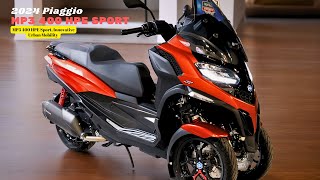 MP3 400 HPE Sport Innovative Urban Mobility  2024 Piaggio MP3 400 HPE Sport [upl. by Obeded]