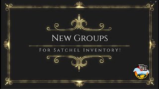 New groups in satchel inventory WiSH RedM [upl. by Enidlarej]