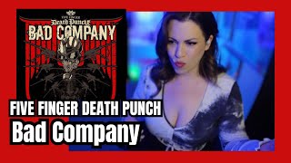 FIVE FINGER DEATH PUNCH “Bad Company” REACTION First Time Hearing fivefingerdeathpunch reaction [upl. by Ocirederf178]