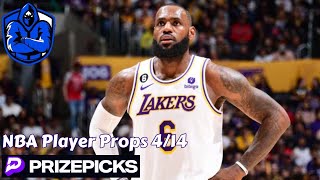 NBA Prizepicks Player Props Today Sunday 414 Underdog Fantasy Best Bets [upl. by Eylrahc964]