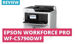 Printerland Review Epson Workforce Pro WFC5790DWF A4 Multifunction Inkjet Printer [upl. by Liuka]