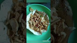 papad catori chaat food 2min  snack [upl. by Ivie]