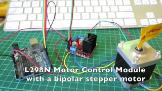 Arduino stepper motor control with L298N [upl. by Lletniuq]