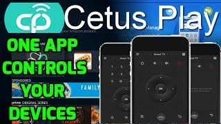 Best Remote Controller App for Firestick Android Box IOS Smart  CetusPlay [upl. by Reginnej]