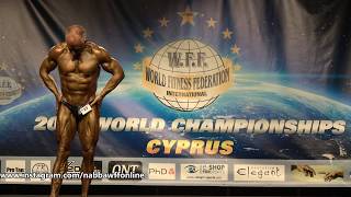 David Steca – Competitor No 23 – Men Masters Over 50  WFF World Championship 2017 [upl. by Healion]