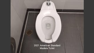 2021 American Standard Madera Toilet [upl. by Acillegna885]