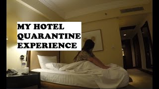 MY 8DAY QUARANTINE EXPERIENCE AT DIAMOND HOTEL MANILA [upl. by Jeffrey]