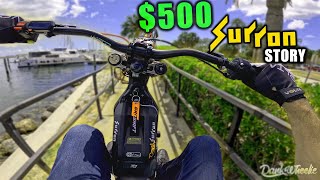 Buying a Surron For 500  LightBee Budget Build [upl. by Mckee]