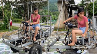 Timelapse video of restoring and manufacturing a 1000kg 4wheeled truck from start to finish [upl. by Nolrah587]