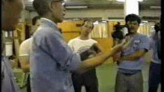 Wing Chun  Master Tsui Sheung Tin Chu Shong Tin on Correct Positioning 1 [upl. by Kalmick]