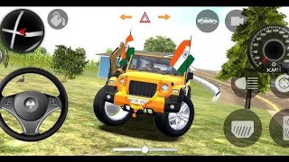 dollars song Mahindra Thar modified red colour ke viral gaming [upl. by Poul]