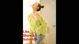 Beautiful handmade sweater designs 2024 oversized sweater designs ideas trendy crochet sweaters [upl. by Elianora]