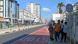 St Jean to Quatre bornes on Walk  Mauritius  English Subtitles [upl. by Wilton]