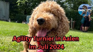 Agility Turnier in Aalen im Juni 2024 [upl. by Yleik11]