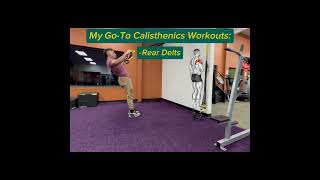 My Go To Calisthenic Workouts For Different Muscle Groups 💪🏽 gym anytimefitness oklahoma love [upl. by Ydnih]