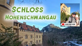 Schloss Hohenschwangau  Castle tour in Germany [upl. by Atteyek]