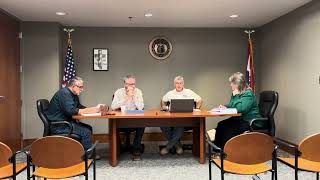 Laclede County Commission Meeting October 1 Pt II Insurance Scheduling [upl. by Michaeu]