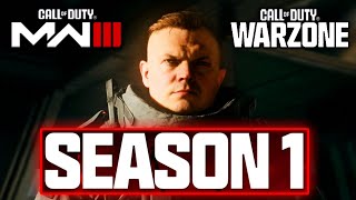 Call of Duty Warzone amp MW3 Season 1 Cutscene Intro  New Warzone Urzikstan Map Intro [upl. by Meihar]