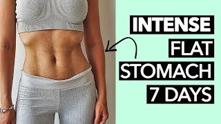 1 Week Flat Stomach Workout Intense [upl. by Matias]