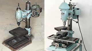 Restoration of Drill Press  Bench Drill [upl. by Dodds]