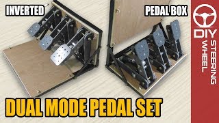 DIY Sim Racing and Trucking Pedals  Pedal Box  Inverted Pedals  Dual Mode [upl. by Christoph]