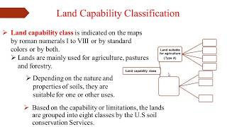 Land Use Capability Classification [upl. by Anitnerolf211]