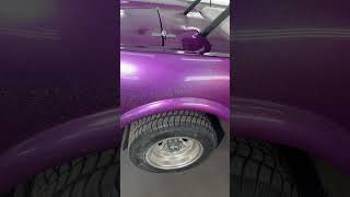 Clear coat custom repair job 70s golf cart autopaint paintedautoparts custom automobile [upl. by Inail]