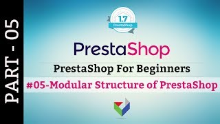 Modular Structure of the PrestaShop  PrestaShop for Beginners  Tutorial 05 [upl. by Sel]