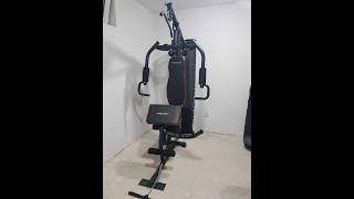 All in one home gym machine assembly  multi station [upl. by Leihcim]