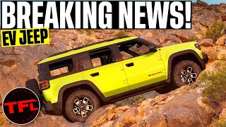 BREAKING The All New Jeep Recon is An Electric Topless Doorless OffRoader Thats NOT a Wrangler [upl. by Htenywg688]